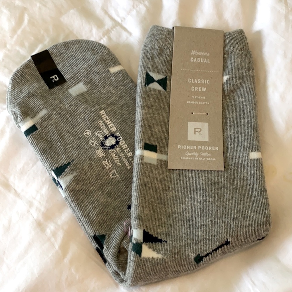 Classic Crew Pattern Socks